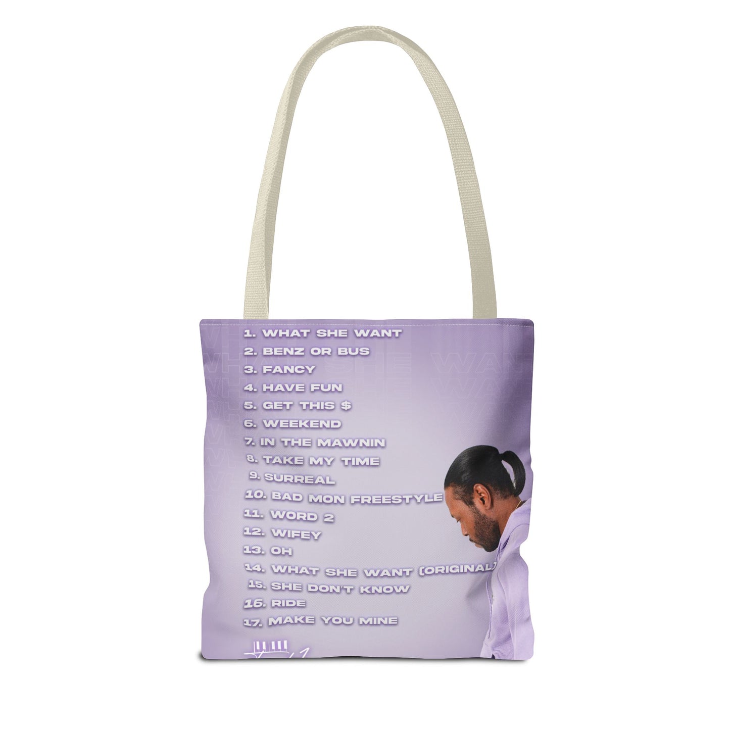 "What She Want" Tote Bag
