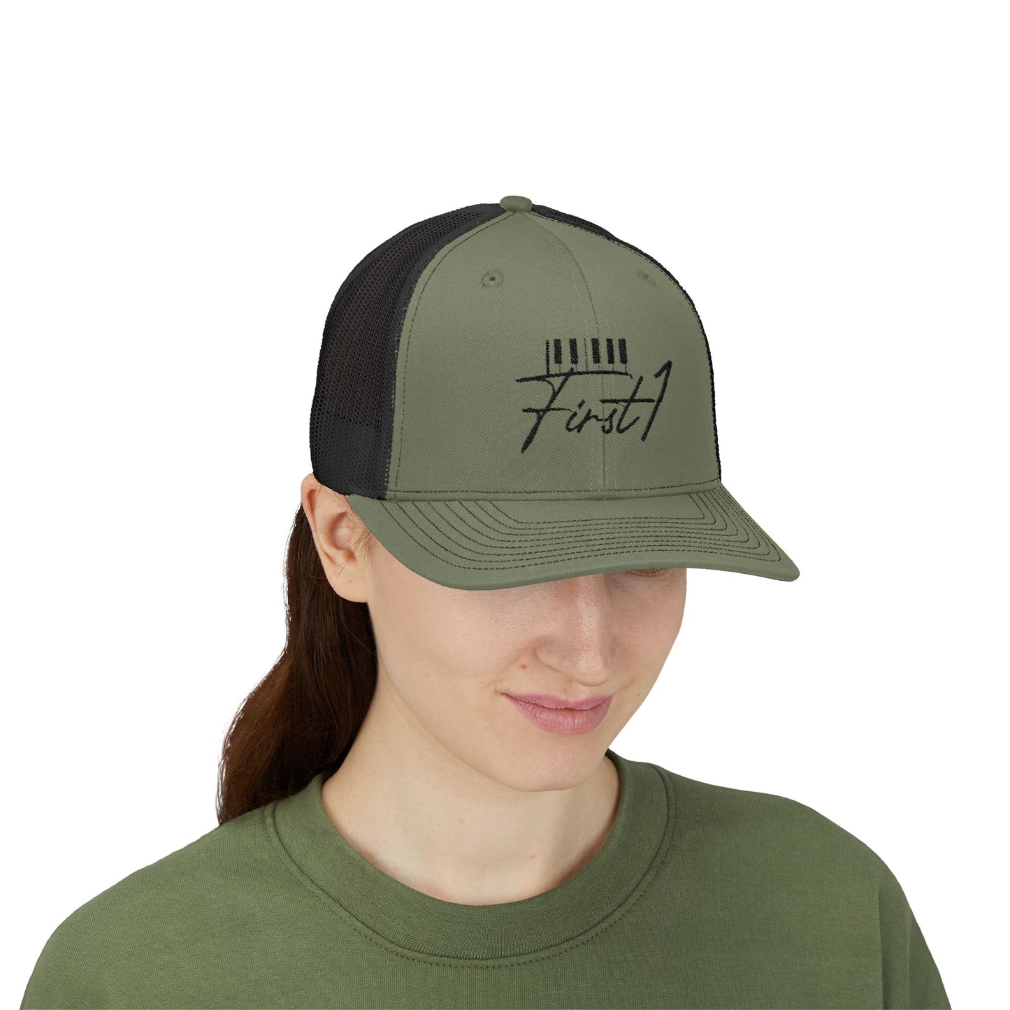 First1 Two-tone Trucker Cap
