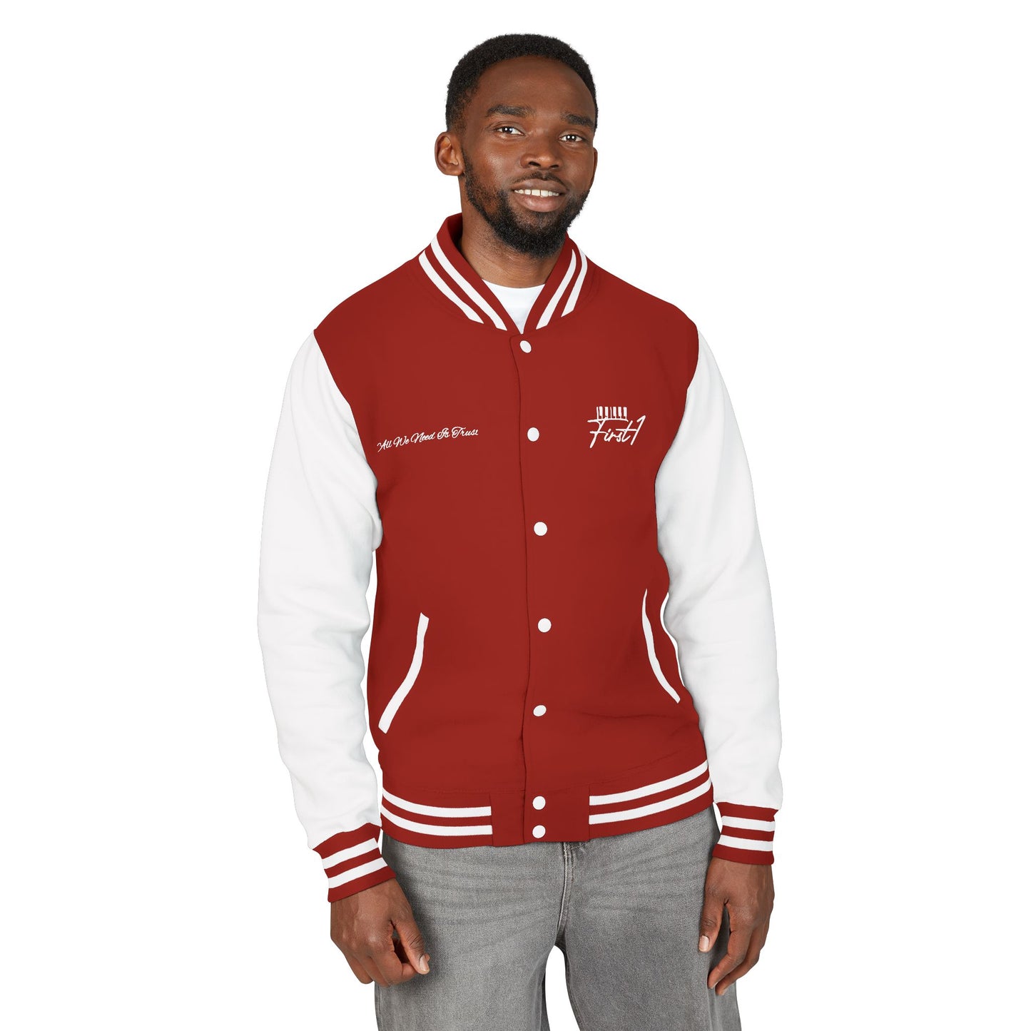 Classic First1 Varsity Jacket -Unisex (assorted colors)
