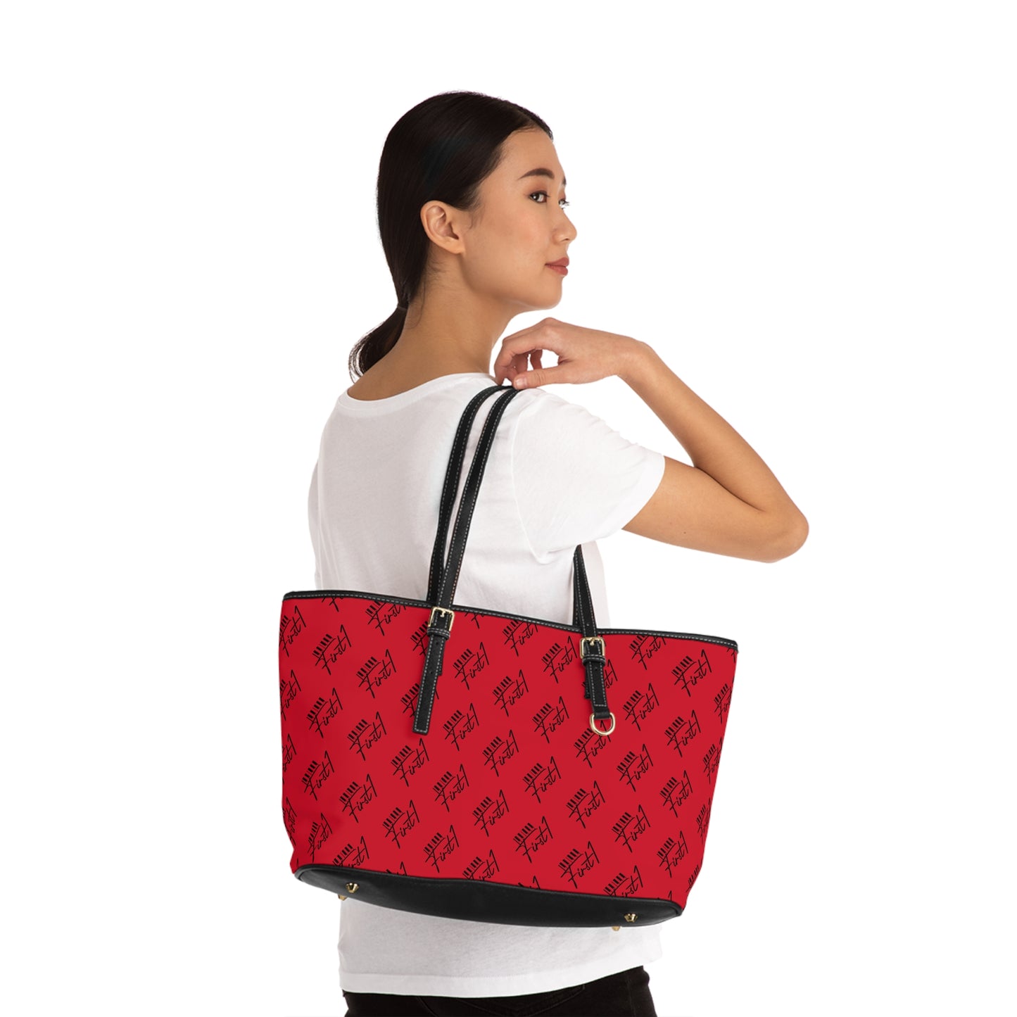 First1 Leather Shoulder Bag (ROJO)