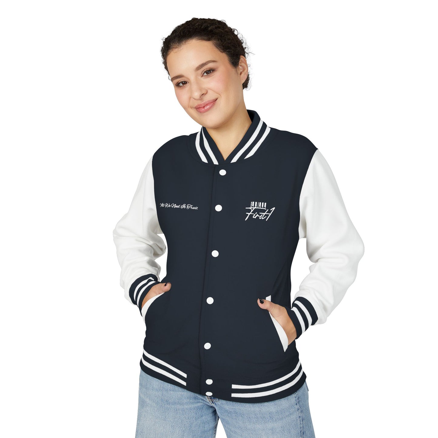 Classic First1 Varsity Jacket -Unisex (assorted colors)
