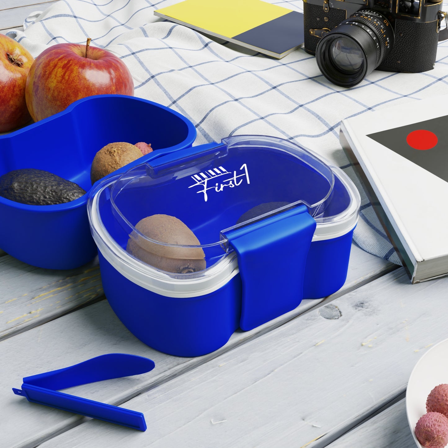 First1 Two-tier Bento Lunch Box with Spoon
