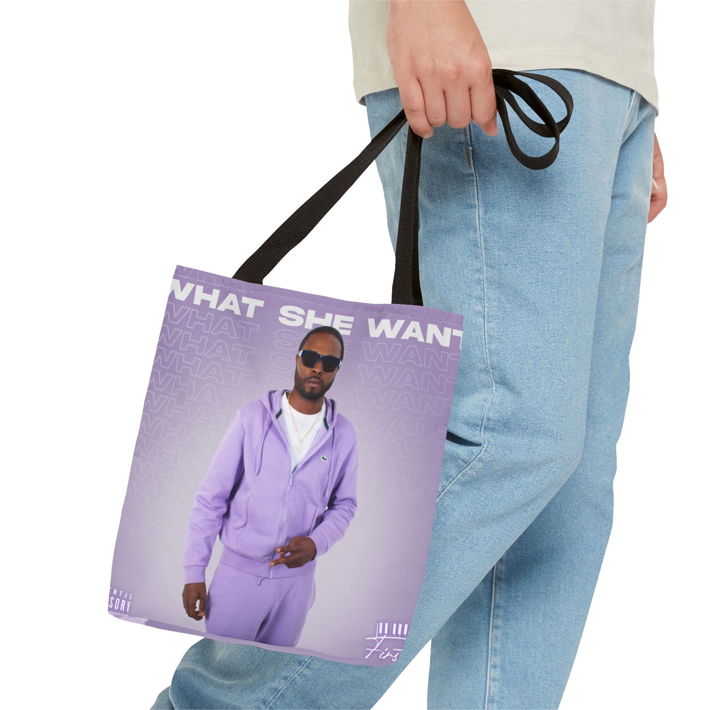 "What She Want" Tote Bag