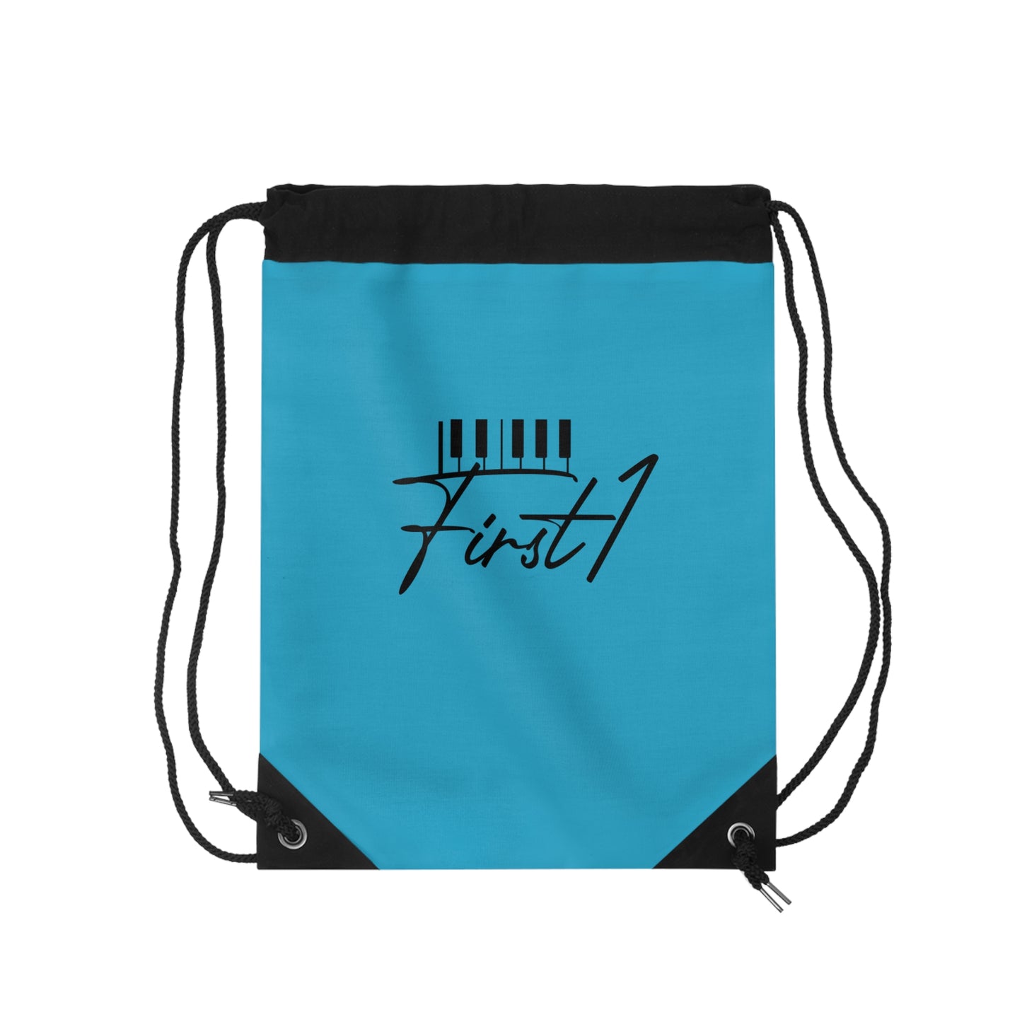 First1 Drawstring Bag (Turquoise)