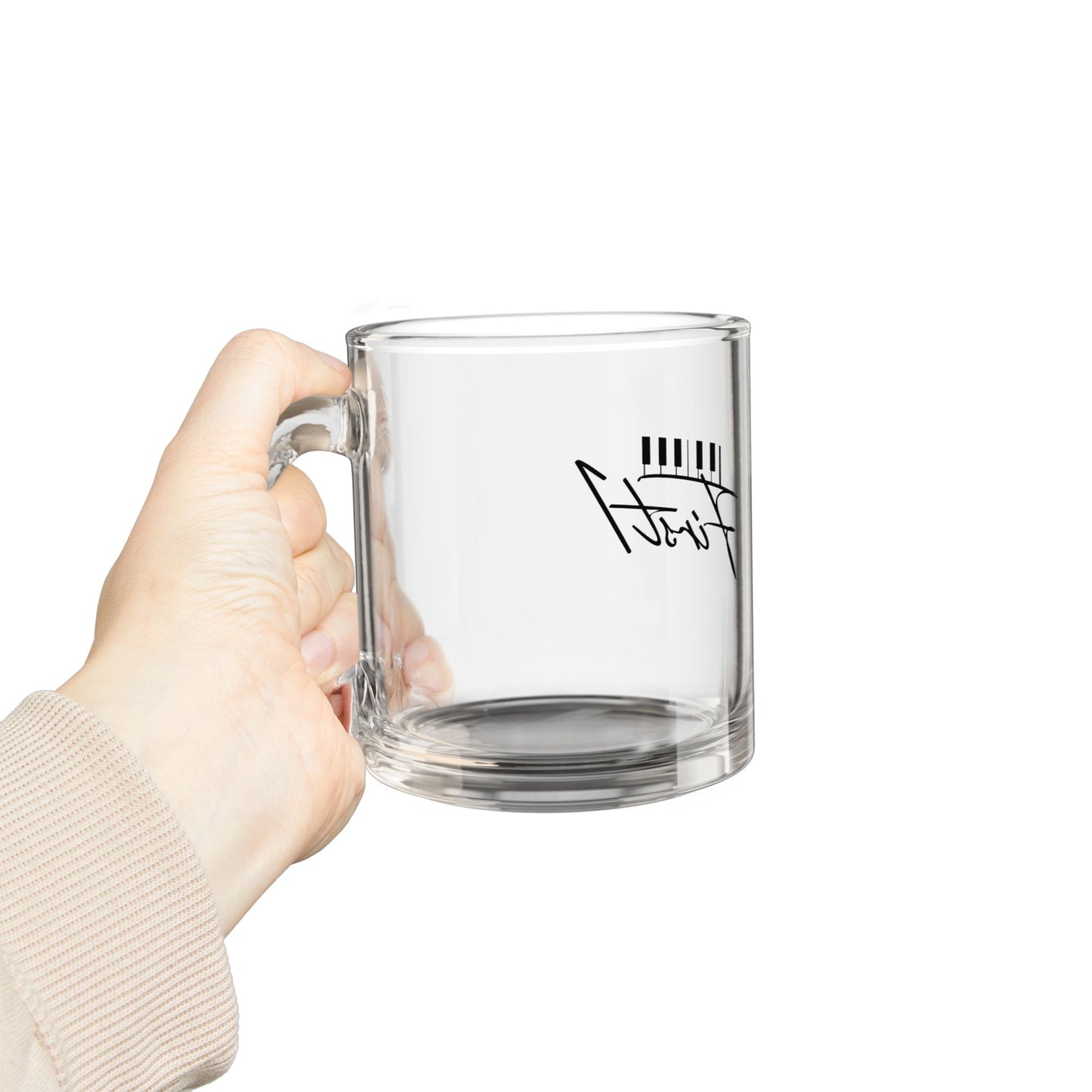 First1 Clear Glass Mug - 10oz